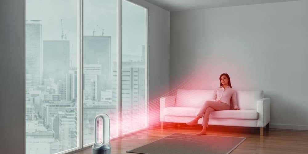 ventilateur Dyson chauffant