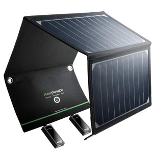 chargeur panneau solaire portable de la marque Ravpower