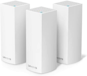 Linksys Système WiFi Mesh Multiroom triple bande Velop WHW0303